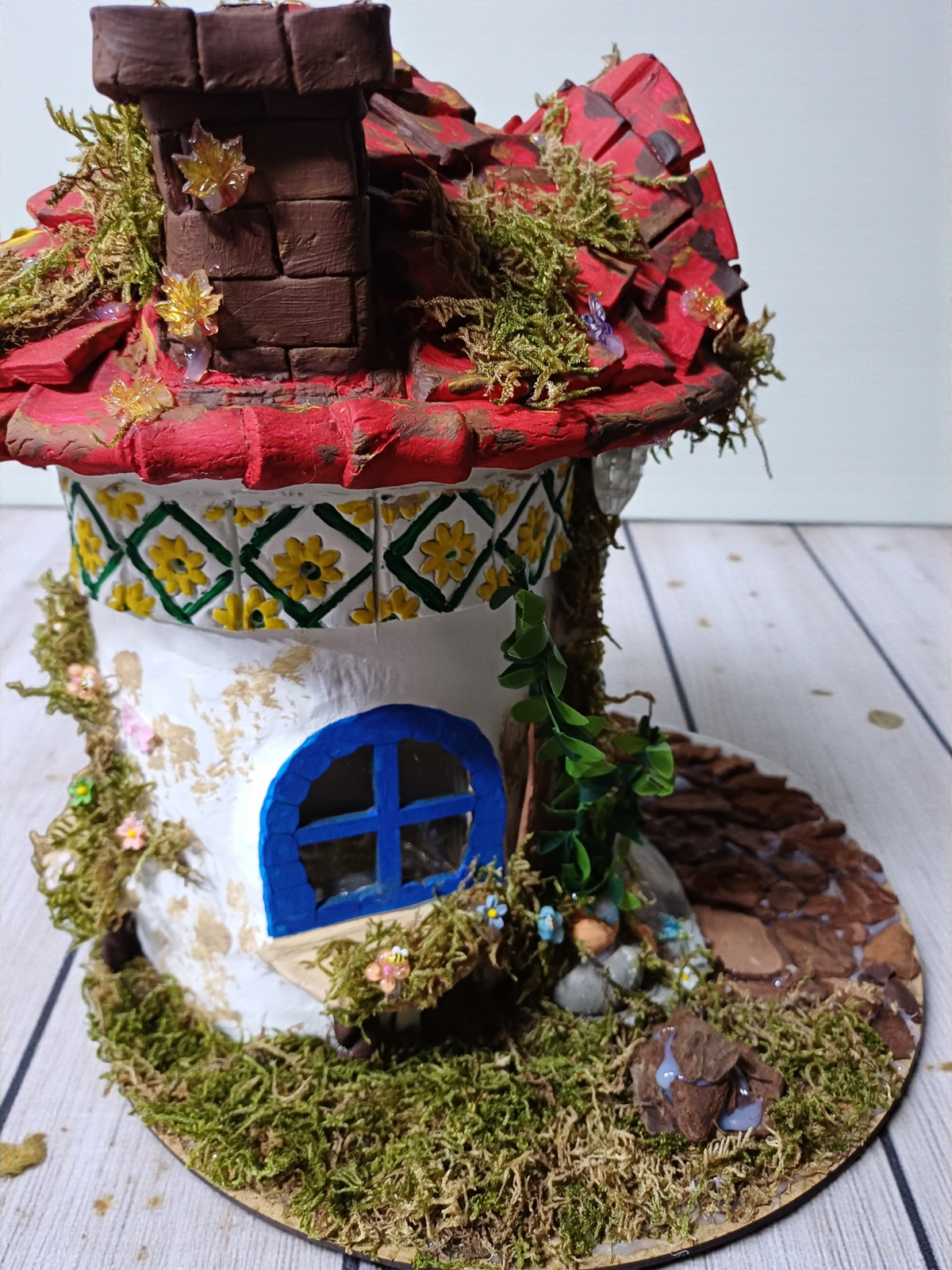 Cam Şişe LED Aydınlatmalı Doğa Evi – Jarold Handmade